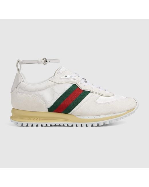 Gucci White Re-Motion Damensneaker, Grösse