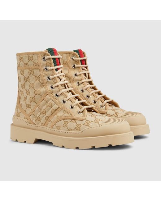 Stivale Uomo Con Suola A Carrarmato, Taglia di Gucci in Natural da Uomo