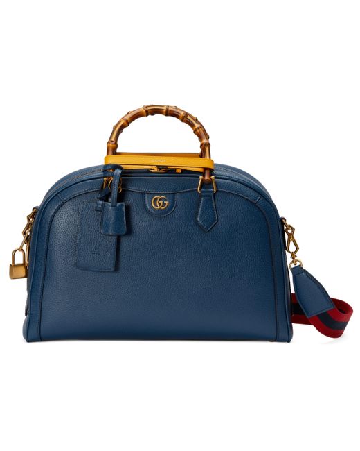 Gucci Blue Diana Medium Duffle Bag for men