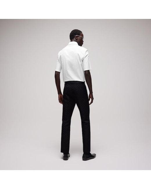 Gucci White Gg Cotton Poplin Shirt, Size 56, Ready-To-Wear for men
