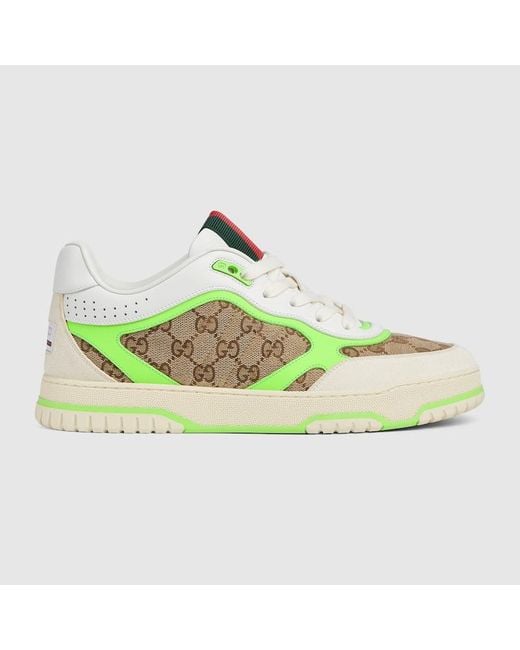 Gucci Green Re-web Sneaker for men
