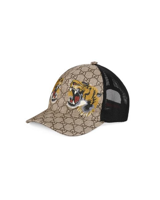 gucci tiger print cap
