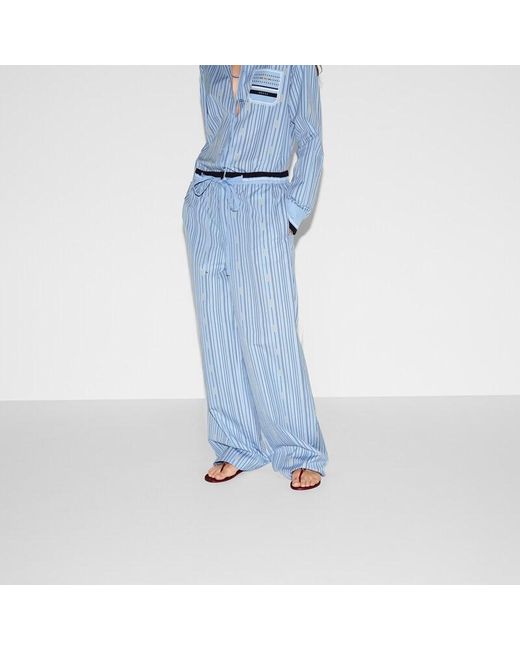 Pantaloni di Gucci in Blue