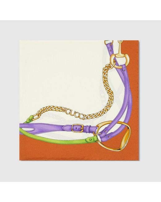 Carré di Gucci in White