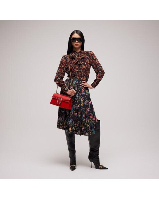 Gucci Red Dionysus Medium Shoulder Bag