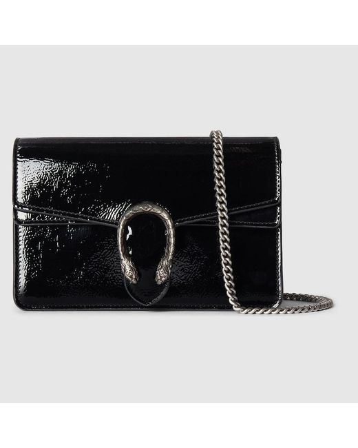 Gucci Black Dionysus Super-Mini-Tasche