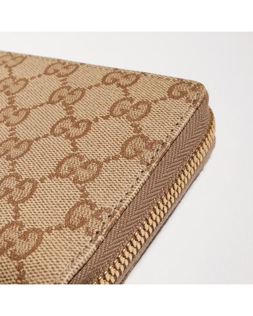 Gucci Metallic Essence Classic Zip-Around Wallet for men