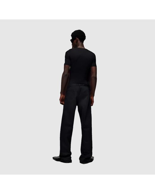 Gucci Black Stretch Jersey T-Shirt