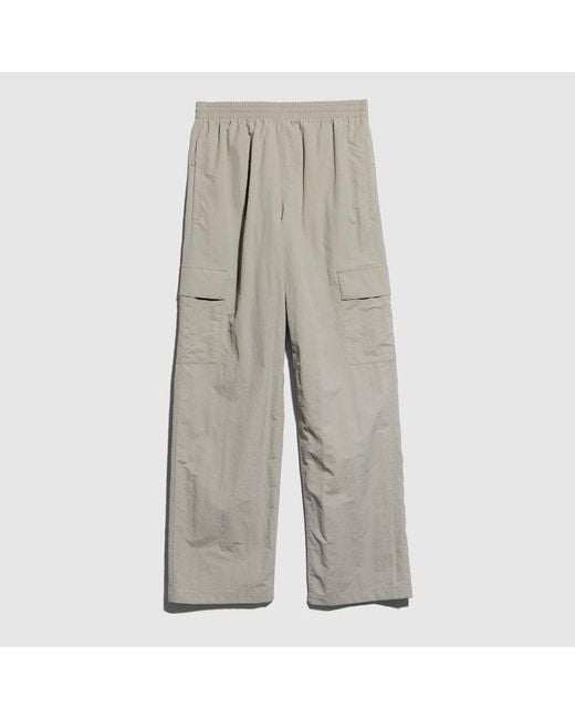 Gucci Gray Froissé Nylon Faille Cargo Pants, Size 44, Ready-To-Wear for men