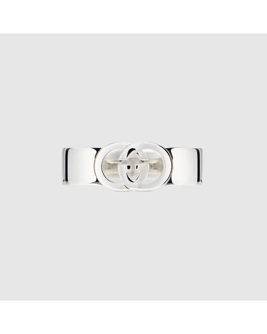 Gucci Multicolor Interlocking Ring