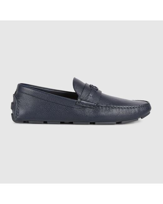 Gucci Herren-Driver-Mokassin, Größe in Blue für Herren
