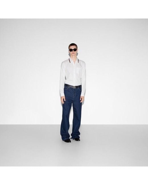 Camicia di Gucci in White da Uomo