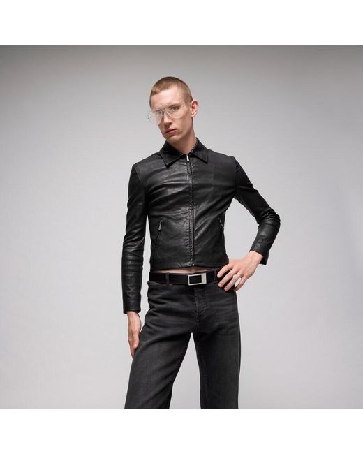 Gucci Black Reversible Belt With Rectangular Buckle, Size 100 for men