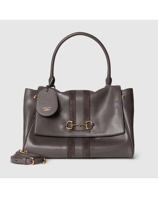 Gucci Black Paparazzo Medium Top Handle Bag