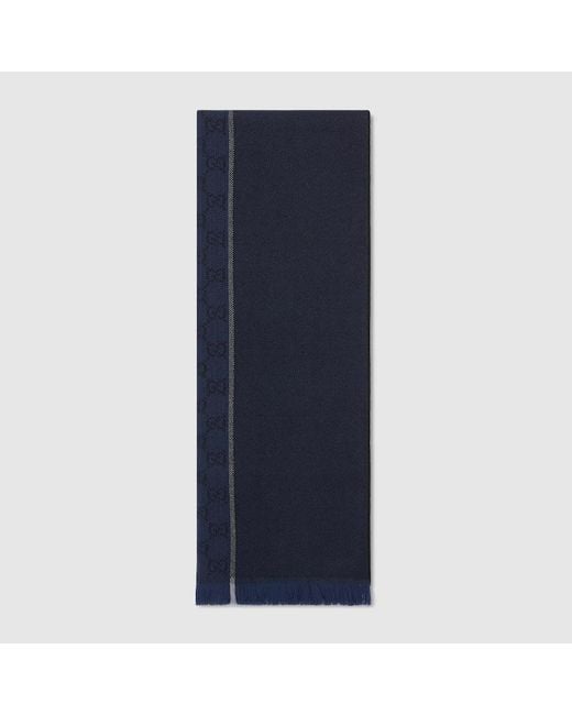 Sciarpa di Gucci in Blue da Uomo
