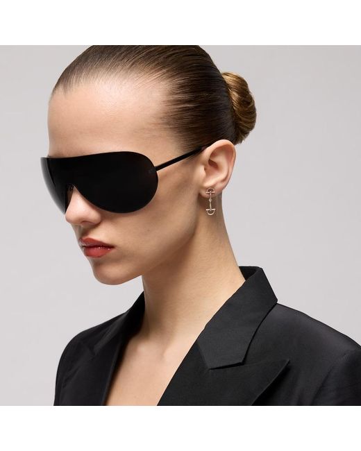 Orecchini Staffa di Gucci in Metallic