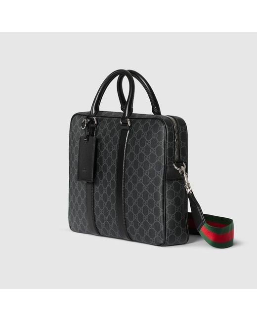 Gucci Black Porter Large Briefcase for men