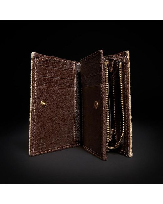 Gucci Natural Gg Marmont Small Wallet