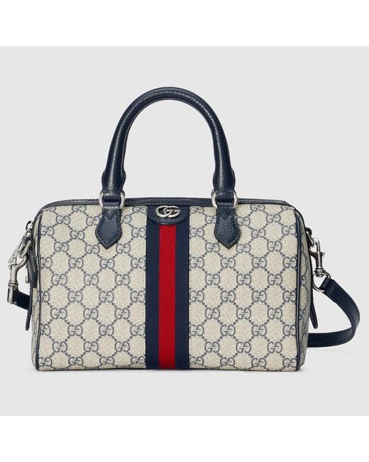 Gucci Multicolor Ophidia GG Small Top Handle Bag