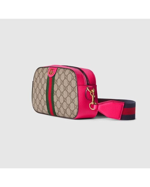 Gucci Red Ophidia GG Small Crossbody Bag for men