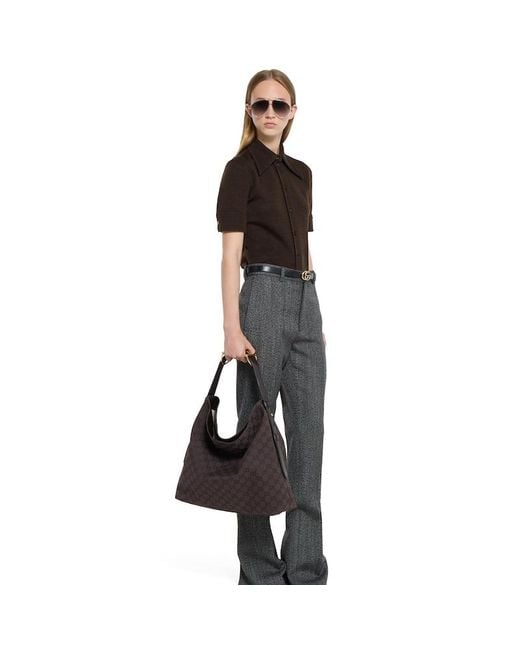 Gucci Black Beatrix Large Tote Bag