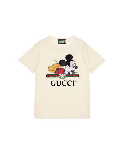Gucci White Disney X Oversize T-shirt