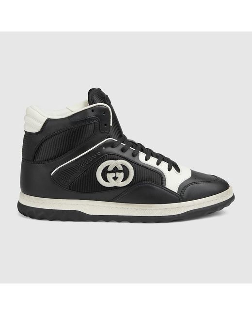 Gucci Black Mac80 High Top Sneaker for men