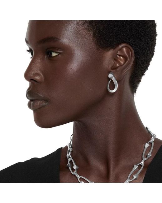 Orecchini Chiodo di Gucci in Metallic