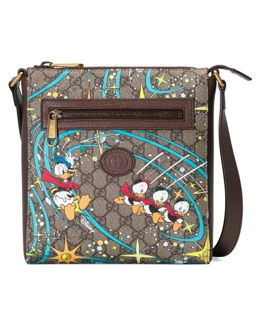 Gucci Natural Disney X Donald Duck Messenger Bag for men