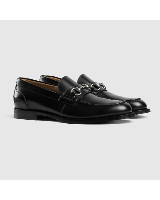 Gucci Black Loafer With Horsebit, Uk for men