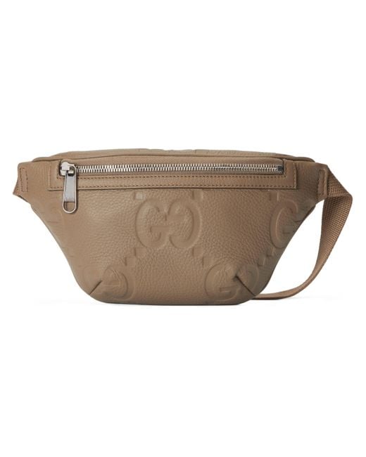 Gucci Jumbo GG Small Belt Bag in Brown | Lyst