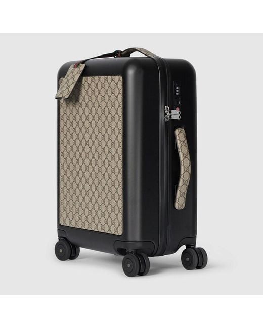 Gucci Black Porter Light Cabin Plus Trolley for men