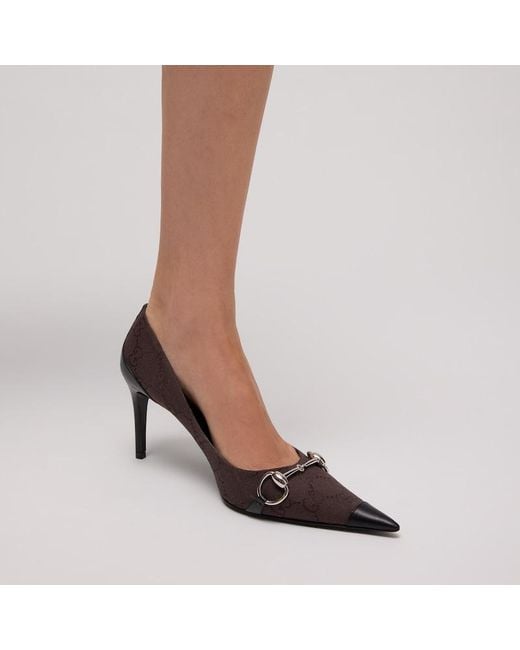 Gucci Metallic Donna Pump, Fabric