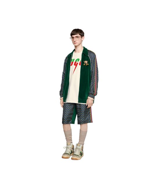 gucci shirt and shorts