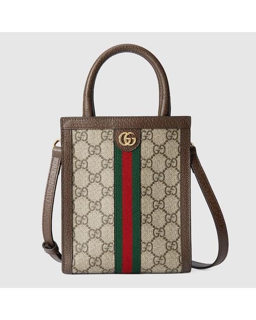 Gucci Natural Ophidia GG Super Mini Bag