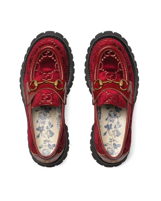 gucci loafer lug sole