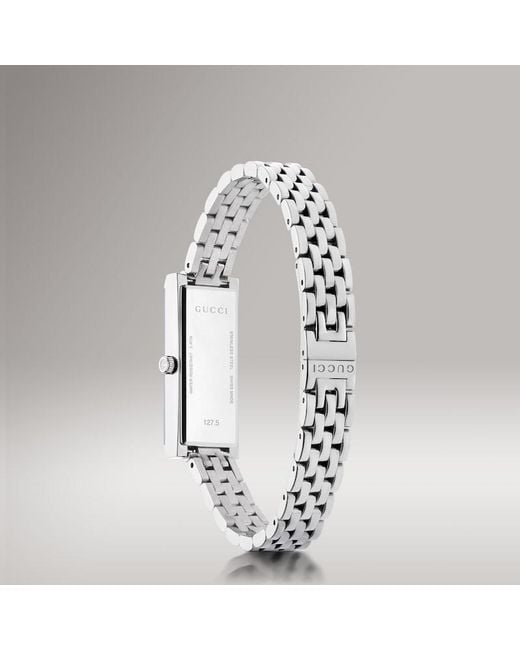 Gucci Red G-Frame Watch, 14X34Mm