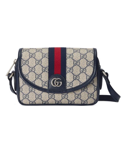 Gucci Blue Ophidia GG Mini Shoulder Bag