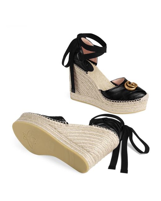 gucci espadrilles black