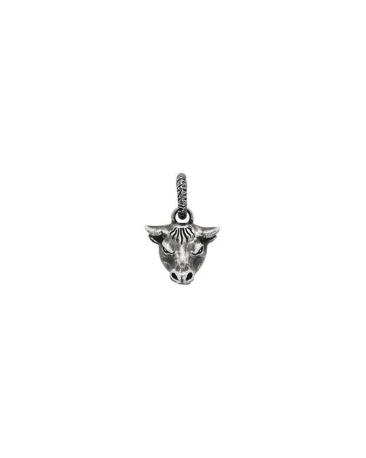 Gucci Metallic Anger Forest Bull's Head Charm for men