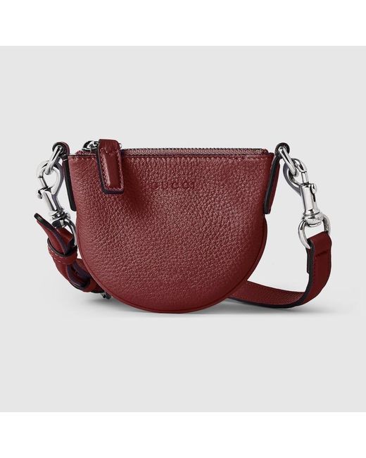 Micro Borsa B di Gucci in Red da Uomo