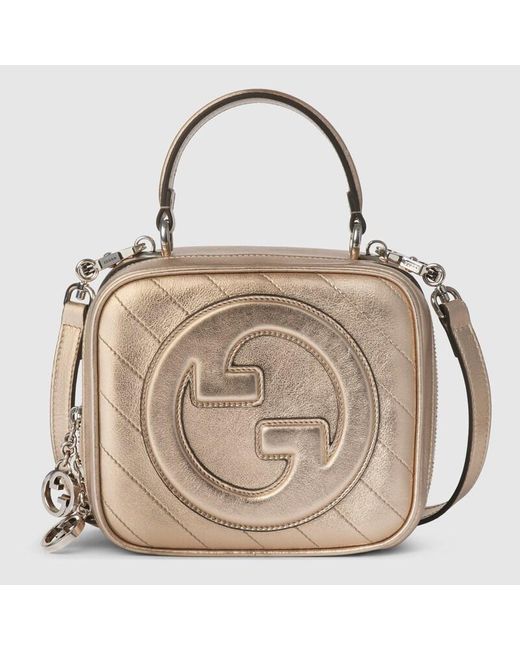 Gucci Natural Blondie Small Top Handle Bag