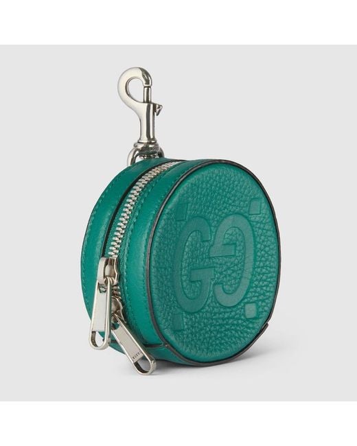 Gucci Green Maxi GG Coin Case for men