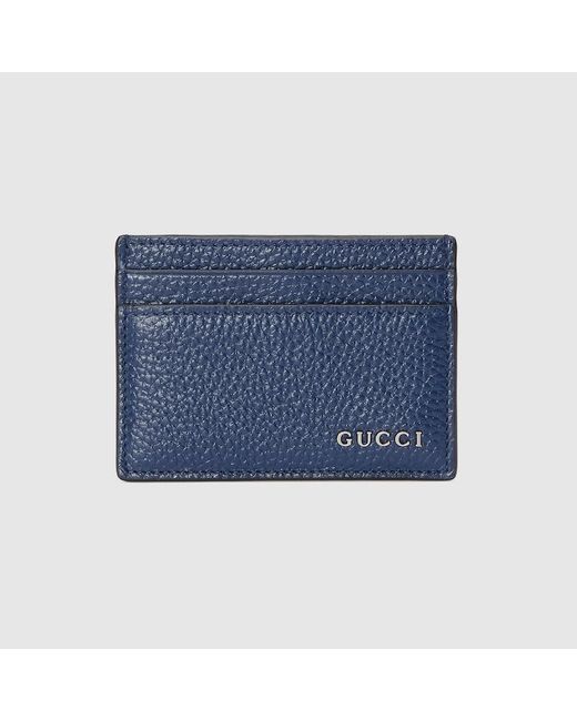 Gucci Blue Case Case With Logo for men