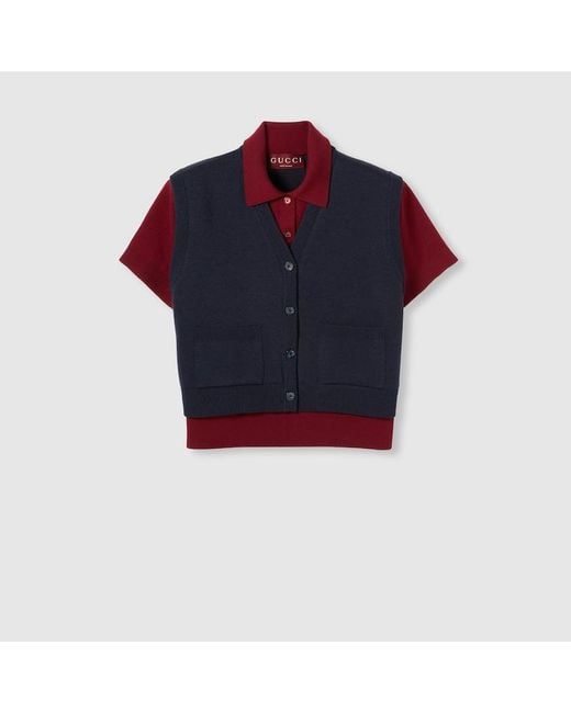 Polo di Gucci in Blue