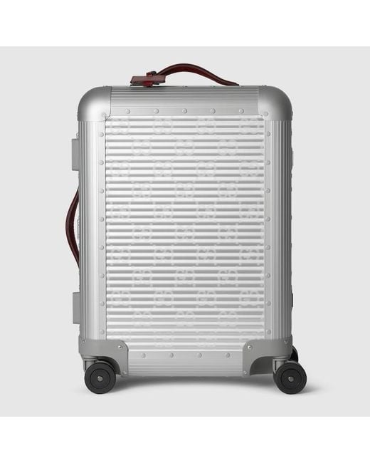 Gucci Gray Porter Cabin Plus Trolley for men