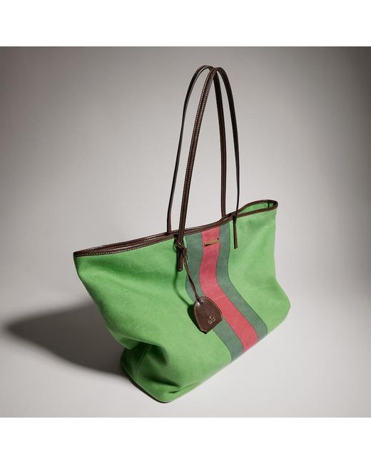 Gucci Green Tribeca 'Cannes' Large Tote
