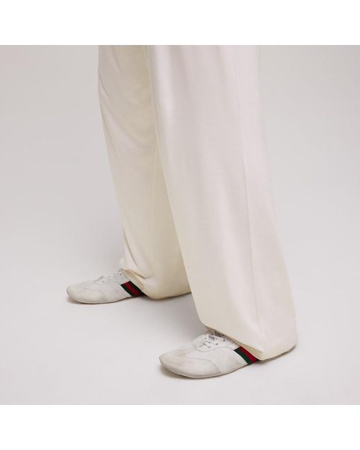 Gucci White Flex Sneaker, Uk for men