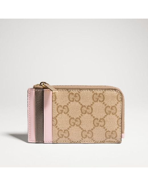 Gucci Natural Small Wallet With Slots