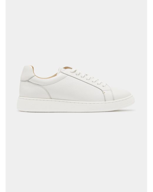 Gutteridge Turnschuhe Aus Gehämmertem Nappa in Natural für Herren